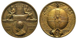 Pio XI (1922-1939). Æ Medal 1925 ... 