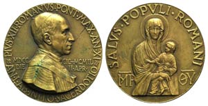 Papal, Pio XII (1938-1958). Æ ... 