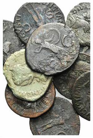 Lot of 11 Roman Imperial Æ coins, ... 