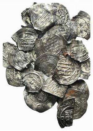 Lot of 33 AR chipped Islamic ... 
