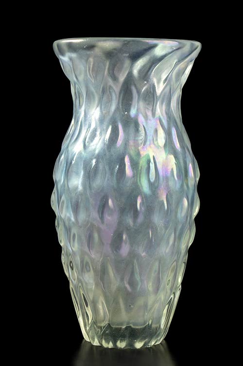 BAROVIERRelief vase in aniseed, ... 