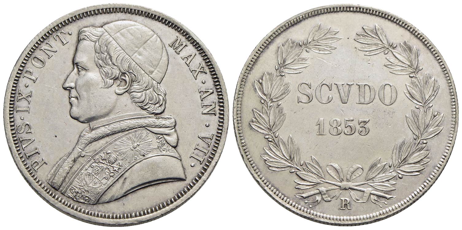 ROMA - Pio IX (1846-1866) - Scudo ... 