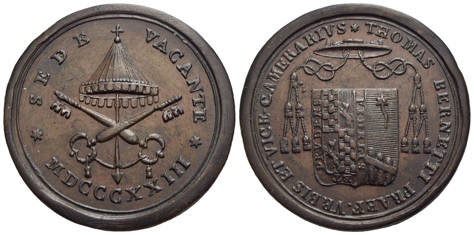 PAPALI - Sede Vacante (1823) - ... 