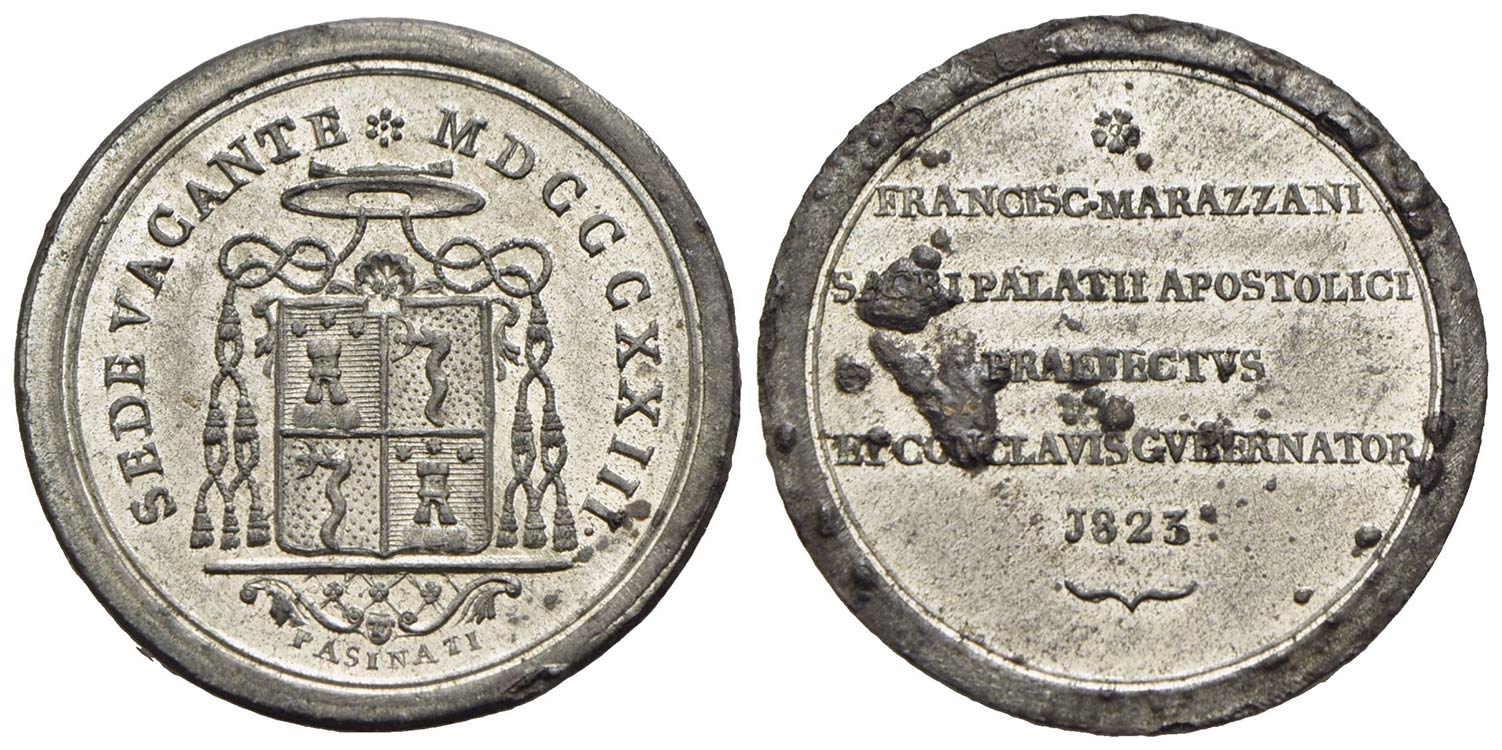 PAPALI - Sede Vacante (1823) - ... 