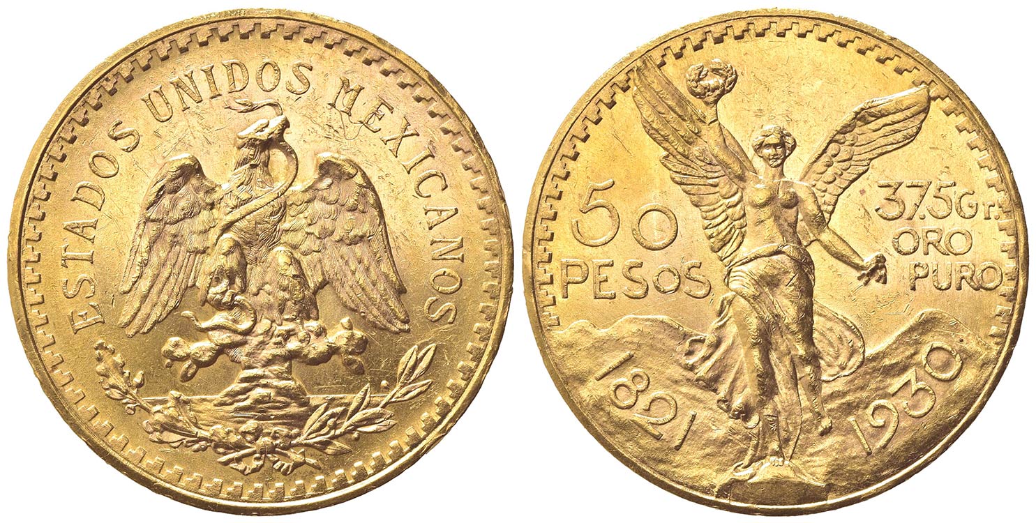 MESSICO. 50 Pesos 1930. Au (37mm, ... 