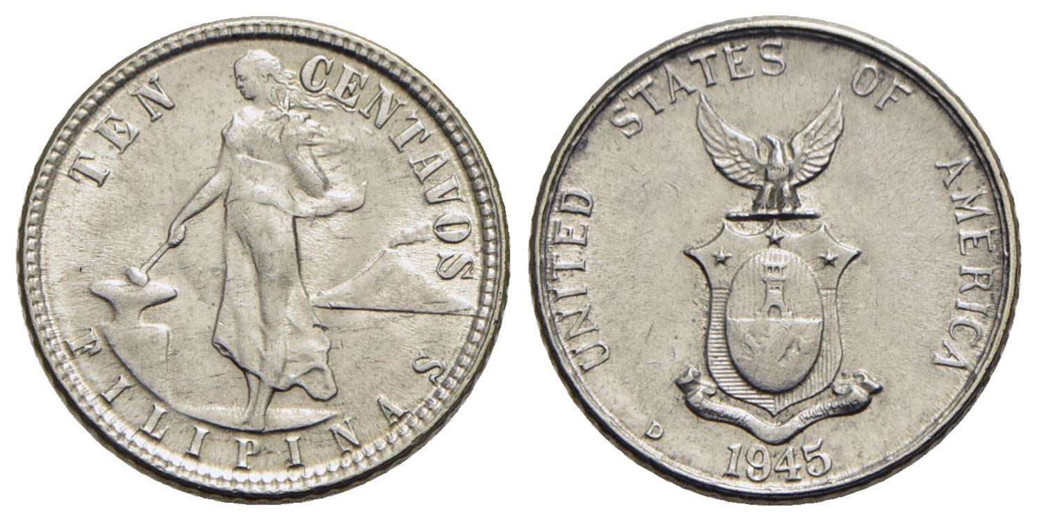 FILIPPINE. Repubblica. 10 Centavos ... 
