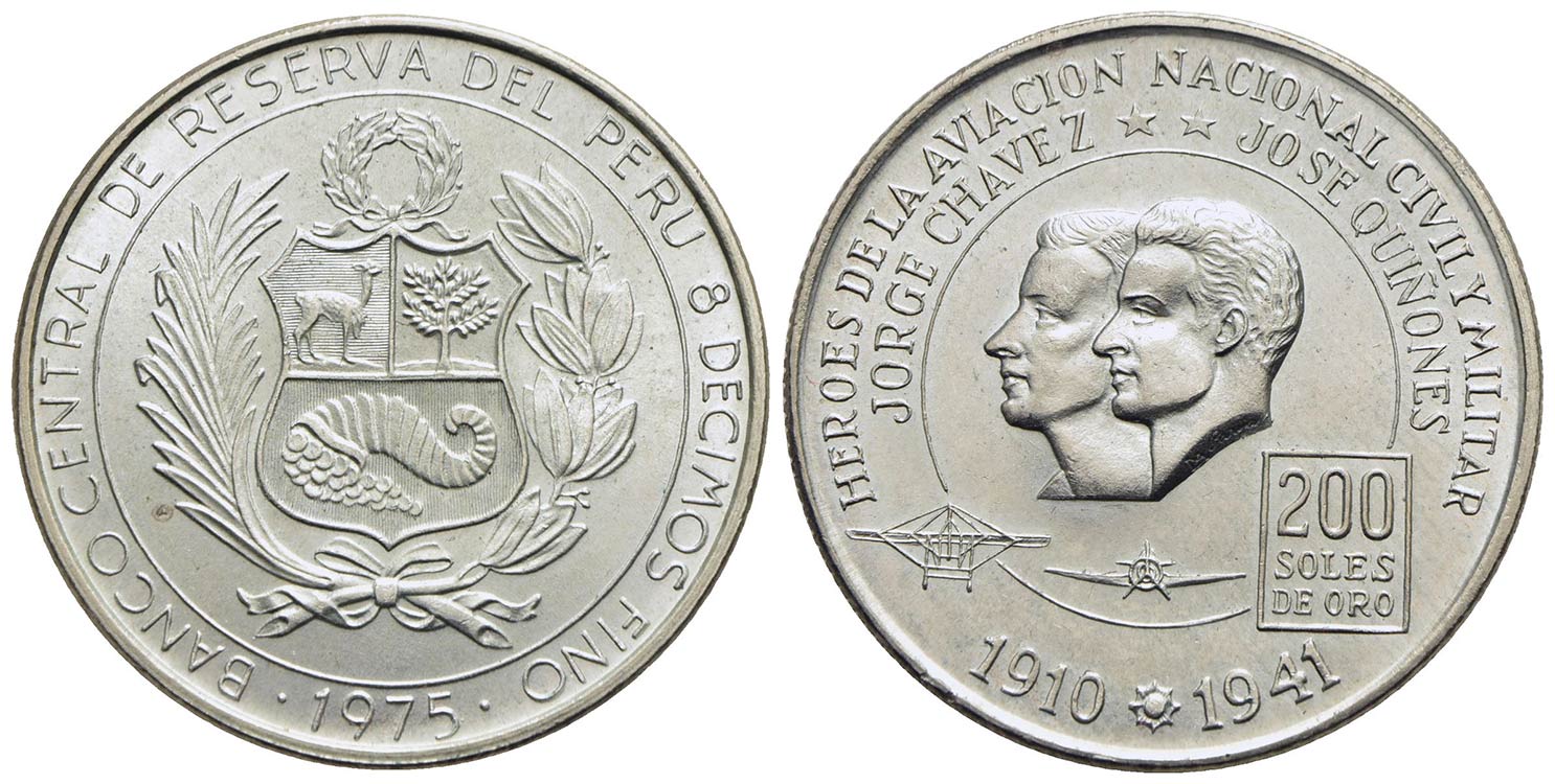 PERU. Repubblica (1822) - 200 ... 