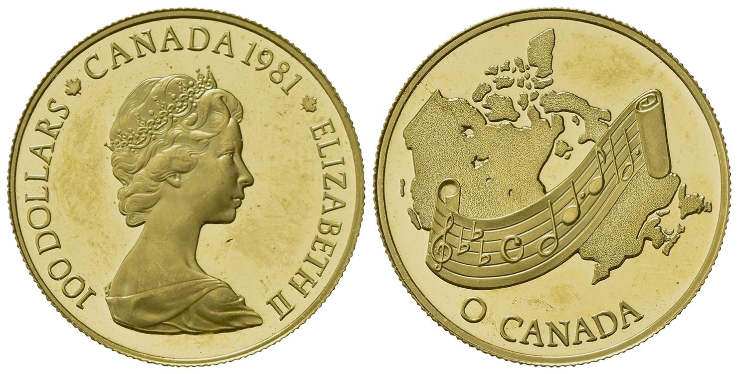 CANADA. Elisabetta II (1952). 100 ... 