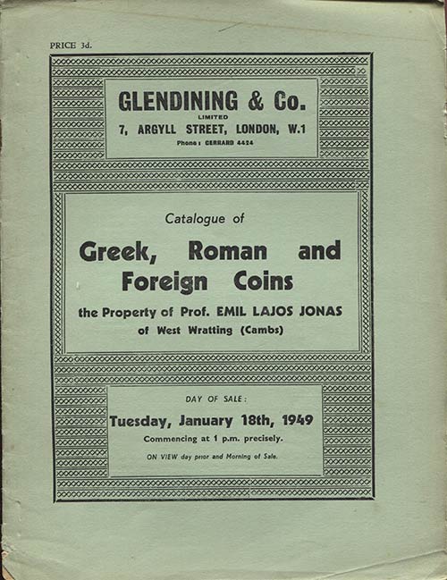 GLENDINING &  CO. London, 18 - ... 