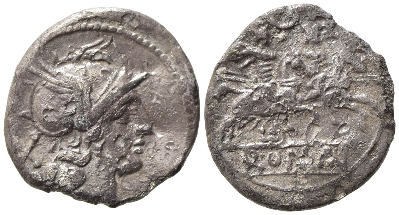 Crescent series, Rome, 207 BC. AR ... 