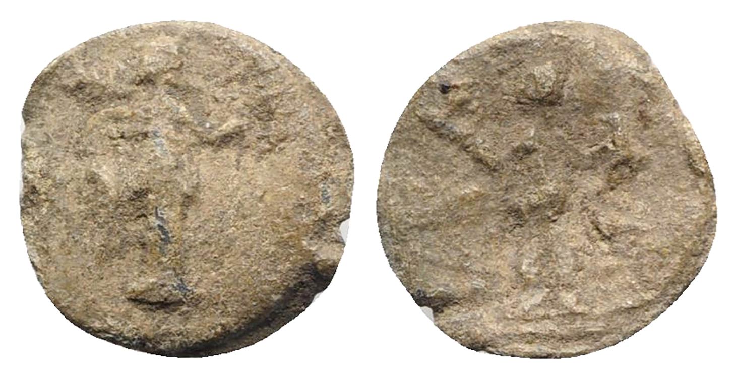 Greek-Roman PB Tessera, c. 1st ... 