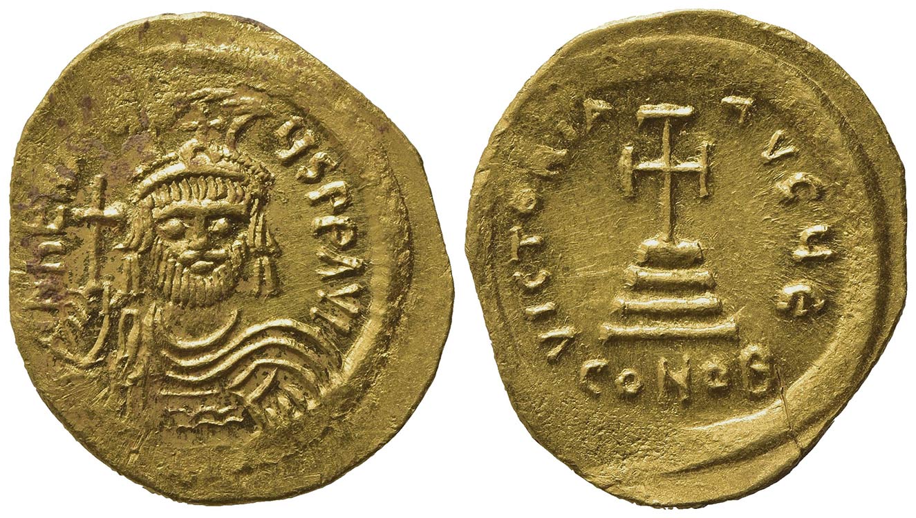 Heraclius (610-613). AV Solidus ... 