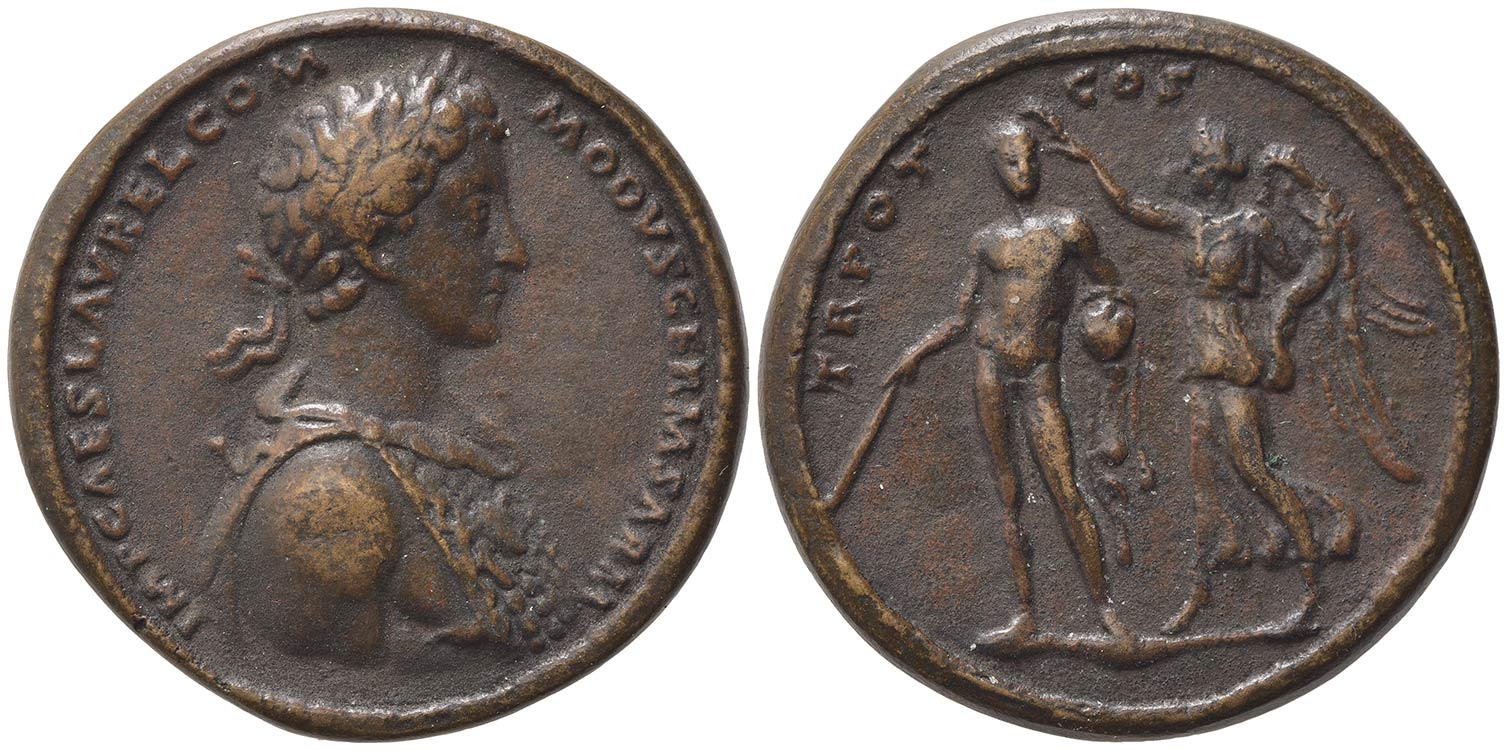 Commodus (177-192). Æ Medallion ... 