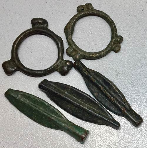 Lot of 5 Celtic and Greek ... 