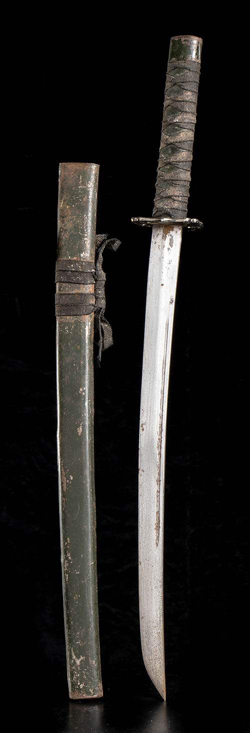 A SWORD AND SCABBARD Japan, 20th ... 