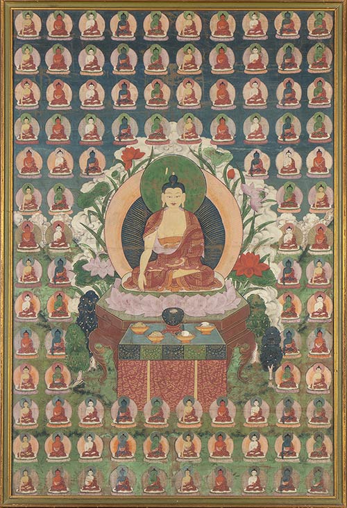 THANGKA Tibet, XIX-XX secolo69 x ... 