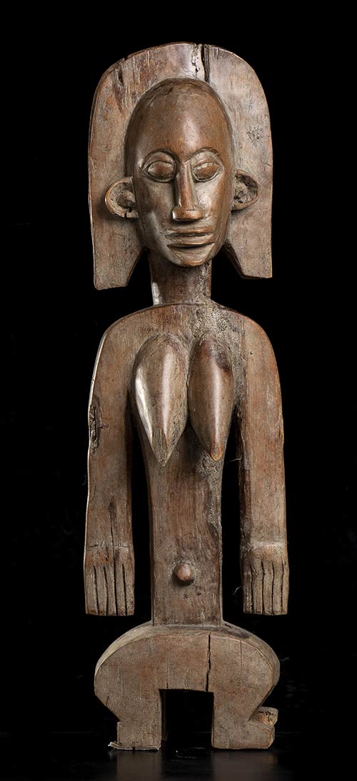 A WOOD TWO-HEADED MARIONETTE Mali, ... 