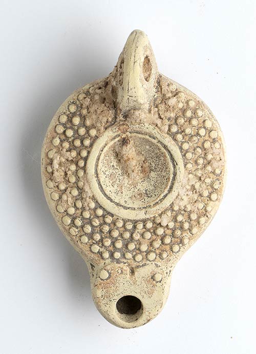 Roman Oil Lamp with pattern of ... 