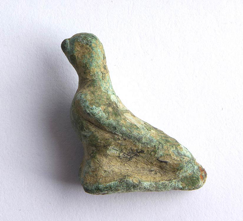 Miniature Roman bronze Dove ... 