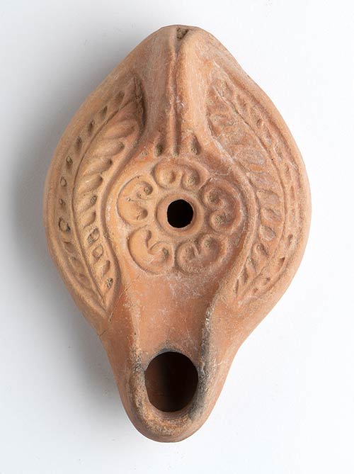 Byzantine Oil Lamp with Floral ... 