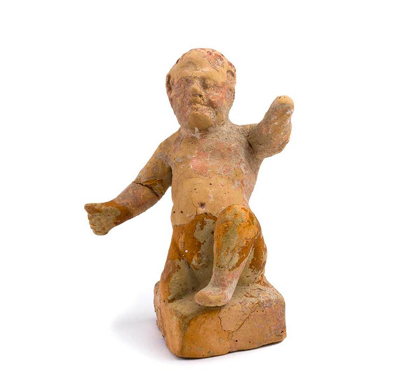 Greek terracotta Statuette: the ... 