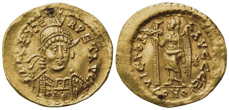 Leo I (457-474). AV Solidus (22mm, ... 