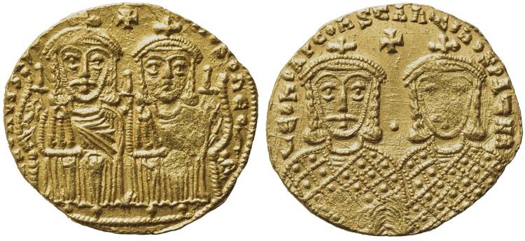 Leo IV with Constantine VI, Leo ... 