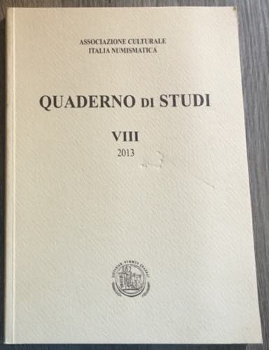 AA.VV. Quaderno di Studi VIII. ... 