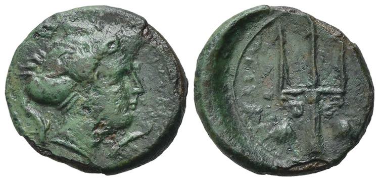 Sicily, Messana, c. 411-408 BC. Æ ... 
