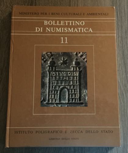 AA.VV. Bollettino di numismatica  ... 