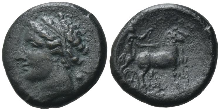 Sicily, Messana, 317-311 BC. Æ ... 