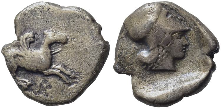 Akarnania, Leukas, c. 400-375 BC. ... 