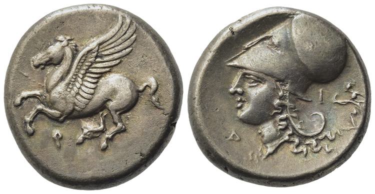 Corinth, c. 350/45-285 BC. AR ... 