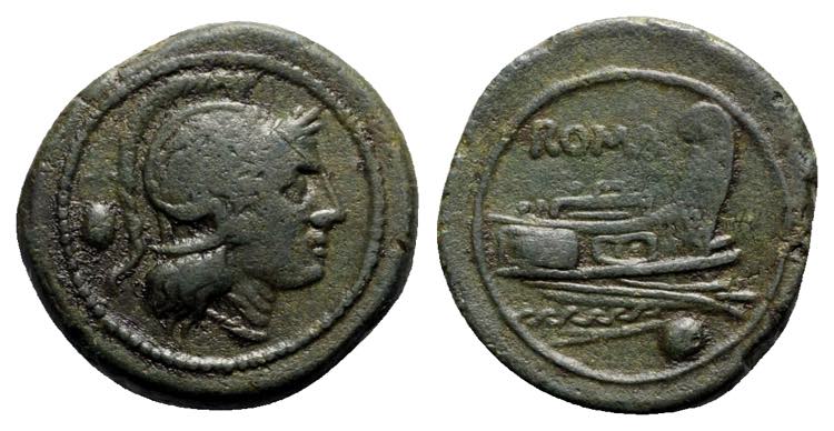 Anonymous, Rome, c. 215-212 BC. Æ ... 