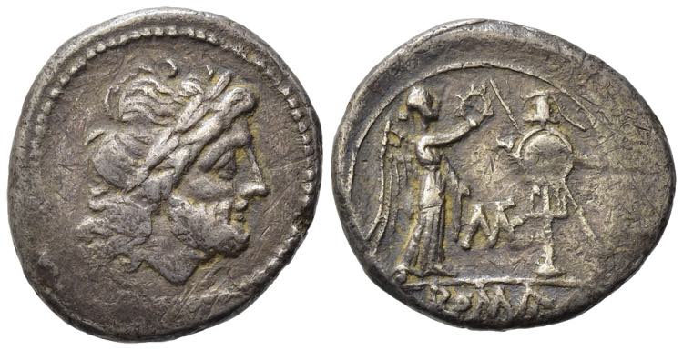 Metellus, Rome, 194-190 BC. AR ... 