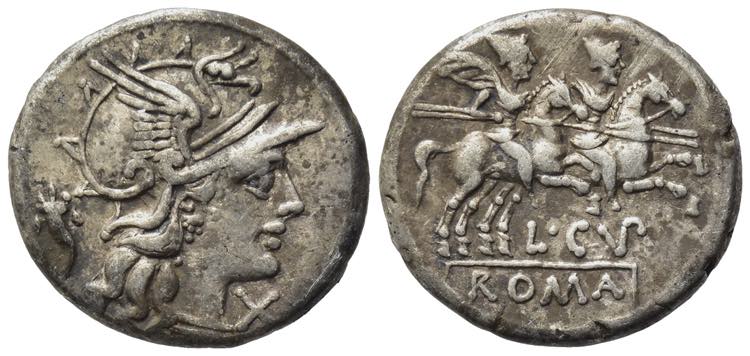 L. Cupiennius, Rome, 147 BC. AR ... 