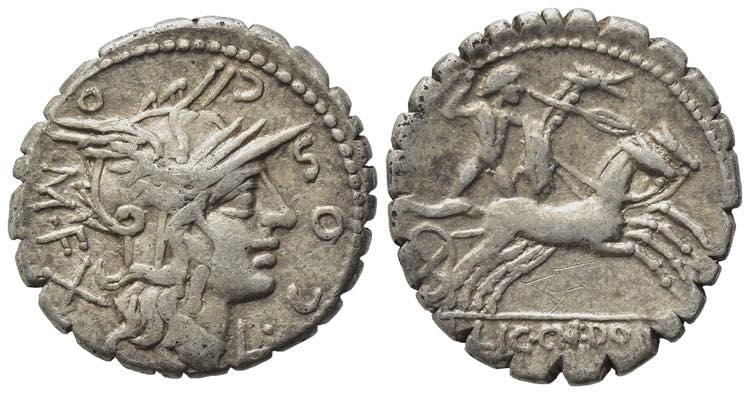 L. Cosconius M.f., Narbo, 118 BC. ... 