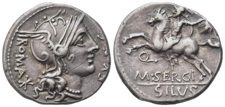 M. Sergius Silus, Rome, 116-115 ... 
