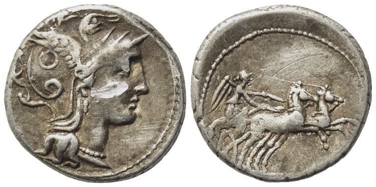 C. Claudius Pulcher, Rome, 111-110 ... 