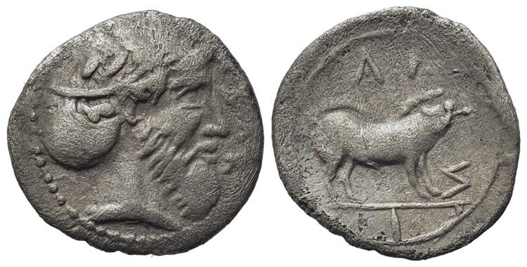 Sicily, Abakainon, c. 450-400 BC. ... 
