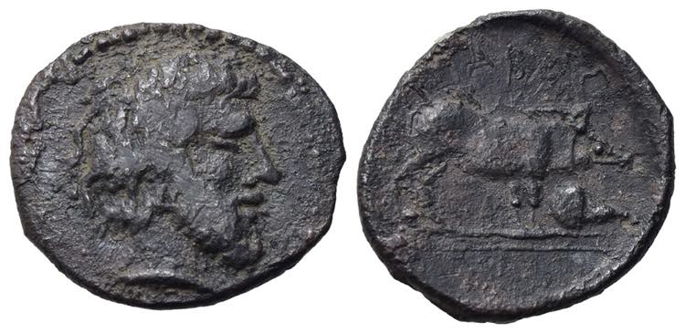 Sicily, Abakainon, c. 420 BC. AR ... 