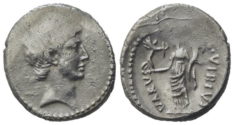Mark Antony, Rome, 42 BC. AR ... 