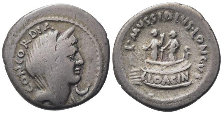 Roman Imperatorial, L. Mussidius ... 