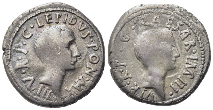 Lepidus and Octavian, military ... 