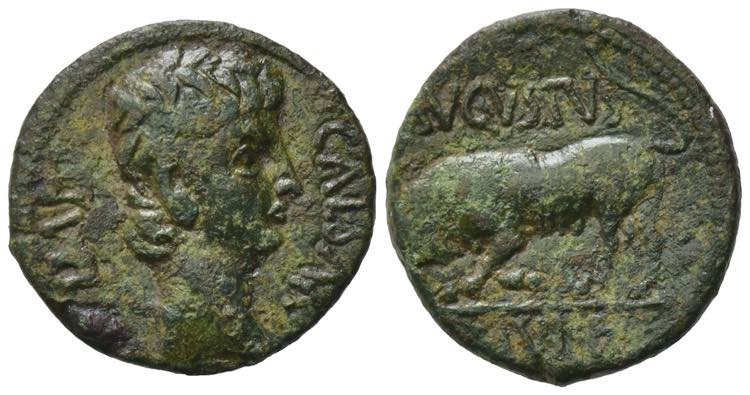 Augustus (27 BC-AD 14). Gaul, ... 