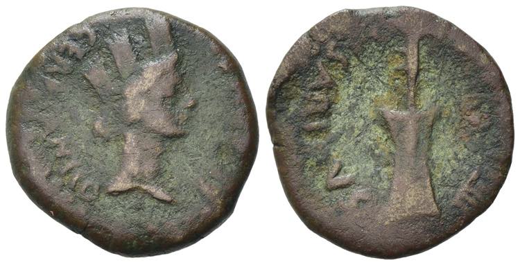 Tiberius (14-37). Spain, Carteia. ... 