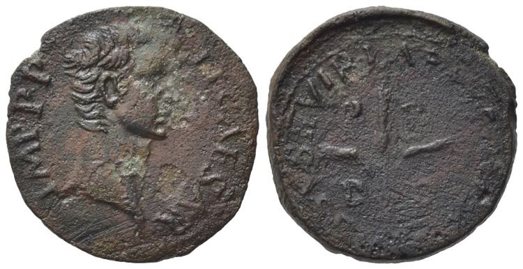 Tiberius (14-37). Carthage. Æ ... 