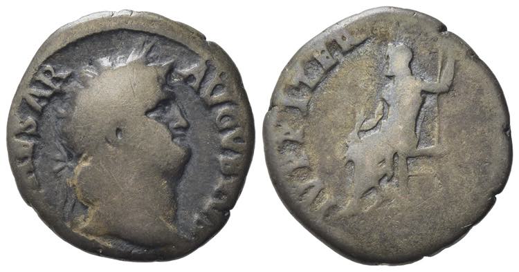Nero (54-68). AR Denarius ... 