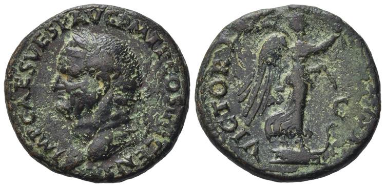 Vespasian (69-79). Æ As (25.5mm, ... 