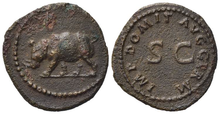 Domitian (81-96). Æ Quadrans ... 